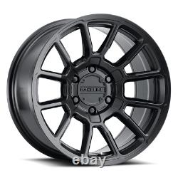 (1) 15x8 Raceline 950B-Gauge 5x114.3 ET-24 Black Wheel