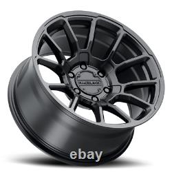 (1) 15x8 Raceline 950B-Gauge 5x114.3 ET-24 Black Wheel