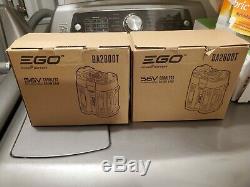 (1) One EGO BA2800T 56 Volt G3 2P 5.0 Ah Battery With Upgraded Fuel Gauge