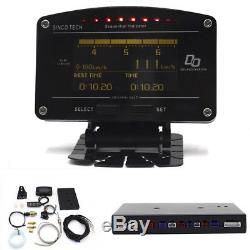 11-in-1 Rally Motorsport Race Car Dashboard Display Gauge Meter Full Sensor Kits