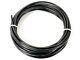 125' Feet Thhn Thwn-2 8 Awg Gauge Black Stranded Copper Building Wire Vw-1