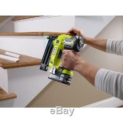 18-Volt ONE+ Cordless AirStrike 18-Gauge Brad Nailer Tool Only With Sample Nails