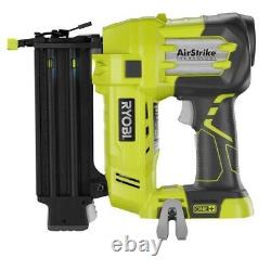 18-Volt ONE+ Cordless AirStrike 18-Gauge Brad Nailer (Tool Only) w Sample Nails