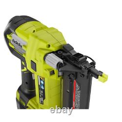 18-Volt ONE+ Cordless Airstrike 18-Gauge Brad Nailer Tool Only with Sample Nails
