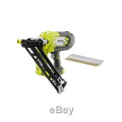18-Volt ONE+ Lithium-Ion Cordless AirStrike 15-Gauge Angled Nailer Tool-On