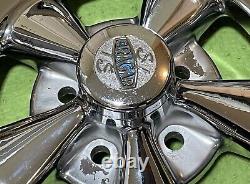 (2) CRAGAR S/S wheels Round face spokes 15 x 4