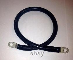 2 Gauge AWG Custom Battery Cables Solar, Auto, Power Inverter Copper Wire