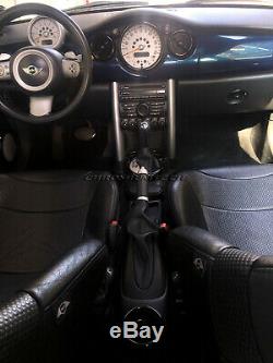 2001-2006 BMW MINI Cooper/S/ONE R50 R52 R53 BLACK Interior Dial Trim Kit 12pc