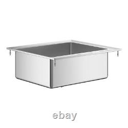 21W x 23L 16 Gauge Stainless Steel One Compartment Drop-In Sink