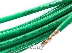 250' Feet Thhn Thwn-2 8 Awg Gauge Green Stranded Copper Building Wire Vw-1