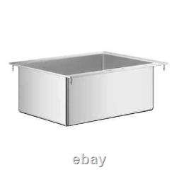 25W x 31L 16 Gauge Stainless Steel One Compartment Drop-In Sink
