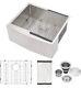 27 Single Bowl Stainless Steel Apron Farmhouse Sink 16 Gauge All-in-one Sink