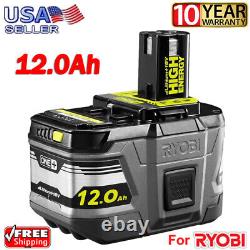 2xFor RYOBI P108 18V 18Volt One+ Plus High Capacity Lithium-ion Battery /Charger