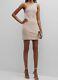 $320 Gauge 81 Women's Beige Colorado One-shoulder Bodycon Mini Dress Size M