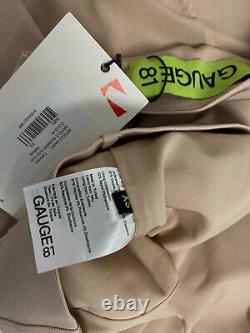 $320 Gauge 81 Women's Beige One-Shoulder Slipover Colorado Mini Dress Size XXS