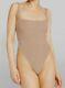 $330 Gauge81 Women's Beige Square Neck Sleeveless One Piece Bodysuit Size Medium