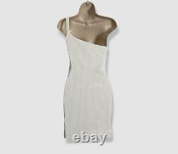 $475 Gauge 81 Women's White One-Shoulder Ellis Mini Dress Size XS