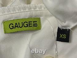 $475 Gauge 81 Women's White One-Shoulder Ellis Mini Dress Size XS