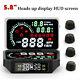 5.8 Car Hud Display Windshield Projector Car Speed & Diagnostic Monitor System