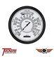 66 67 68 69 70 77 Ford Bronco All-in-one White Gauges Classic Instruments Fb66w