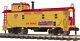 70-77035 Mth One Gauge Union Pacific Offset Steel Caboose (#25843)