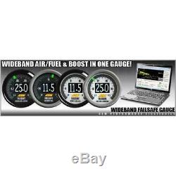 AEM Digital Wideband UEGO Fail Safe Air / Fuel & Boost Vacuum Gauge All In One