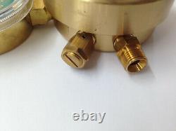 Acetylene & Oxygen Regulators, 1 Set (Heavy Brass-Industrial) US Supplier