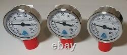 Anderson Negele pressure gauges EK03101100212 (three gauges in one lot)