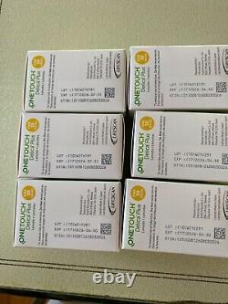 Brand New One Touch Delica Plus Lancets 12 Boxes Extra Fine 30 Gauge. 100 per box