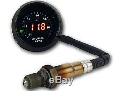 Car Auto Air/Fuel Ratio Gauge & Broadband Oxygen Sensor O2 Car Digital Meter Kit