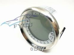 Car GPS Speedometer Tachometer Hour Water Temp Fuel Level Oil Pressure Voltmeter