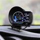 Car Obd2 Digital Real-time Monitoring Turbo Boost Oil Pressure Gauge Speed Meter