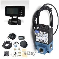 EVC Electronic Dual Boost Controller Valve Gauge Meter Improving Engine Output