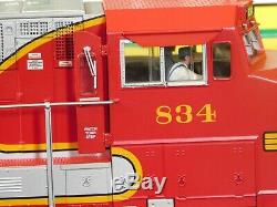 G Gauge Diesel Nib Train Engine Dash 8 Santa Fe Rail King One Gauge New W Book