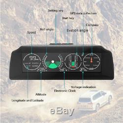 GO2 For Car Electronics GPS Speedometer HUD Display GPS Speed Projector Device