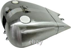 Gas Fuel Tank 2 Extended with Petrol Gauge Bung Harley Heritage Softail 2000-2003