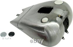 Gas Fuel Tank 2 Extended with Petrol Gauge Bung Harley Heritage Softail 2001-2006