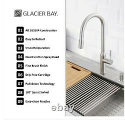 Glacier BayAll-in-One 18 Gauge Stainless Steel 32 in. Single Bowl R0