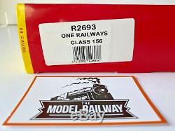 Hornby 00 Gauge R2693 Class 156 2 Car Dmu One Railways Livery Boxed