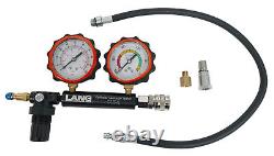 Lang Tools CLT-2PB 100 PSI Cylinder Leakage Tester with 2 Gauges, One Size