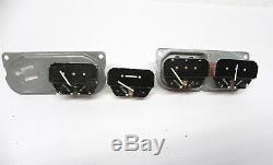 Lot 1955-56-57-58-59 Chevrolet Truck Dash Gauge Nos & Used Parts 2 Temps One Amp