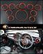 Mini Cooper/s/one F55 F56 F57 Red Interior Rings Kit For Models Withnavigation Xl