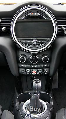 MINI Cooper/S/ONE F55 F56 F57 WHITE Interior Rings for models WithO Navigation XL