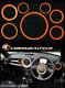 Mk2 Mini Cooper/s/one R55 R56 R57 R58 R59 Orange Dashboard Interior Ring Kit