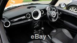 MK2 MINI Cooper/S/One R55 R56 R57 R58 R59 WHITE Dashboard Interior Ring Kit