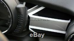 MK3 MINI Cooper/S/ONE BLACK Union Jack Dashboard Panel Cover F55 F56 F57 LHD NEW