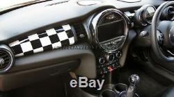 MK3 MINI Cooper/S/ONE/JCW F55 F56 F57 Chequered Flag Dashboard Panel Cover
