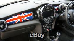MK3 MINI Cooper/S/ONE/JCW F55 F56 F57 Union Jack Dashboard Panel Trim Cover LHD