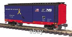 MTH 70-74095, G Scale / One Gauge, 40' Box Car Norfolk Southern (Veterans)