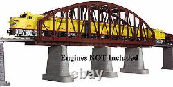 MTH REALTRAX 1 TRACK STEEL ARCH SINGLE BRIDGE RUSTED O GAUGE train rust 40-1103